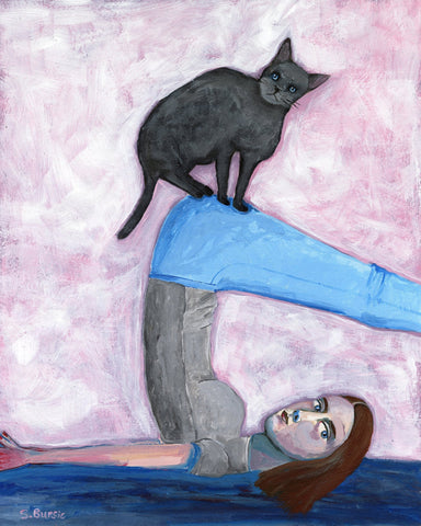 Balancing With Cat