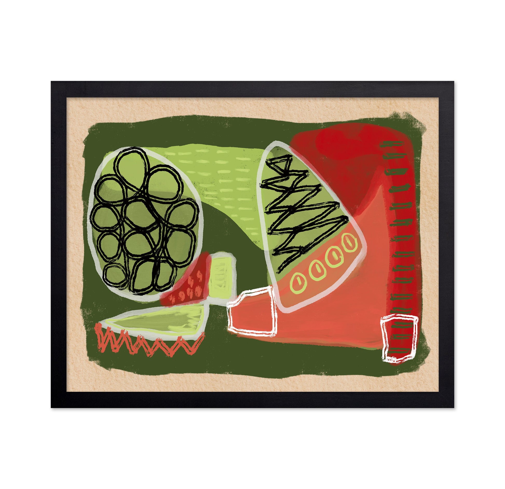 Abstract Shoe Study