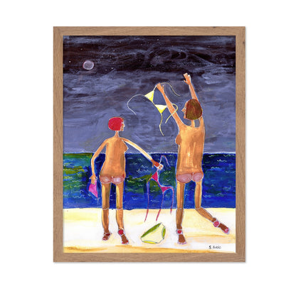 Moonlit Beach Girls