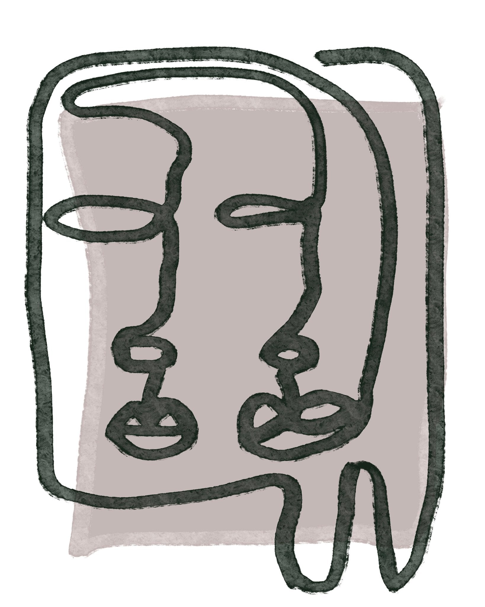 Dual Line Faces No2