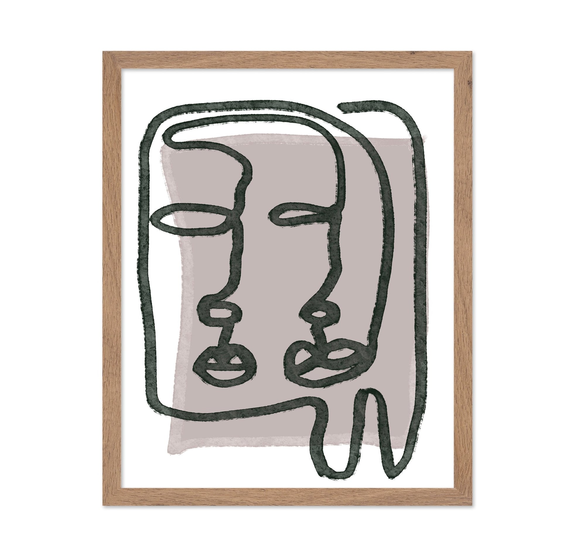 Dual Line Faces No2