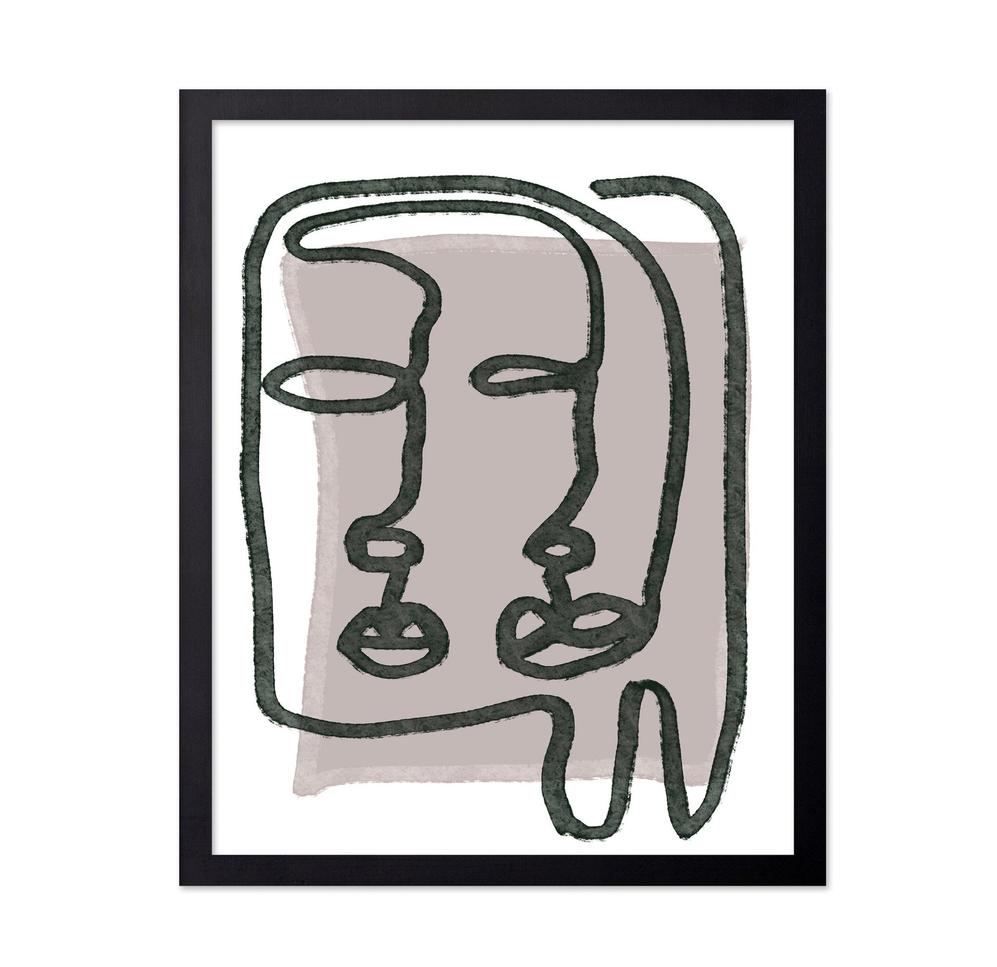 Dual Line Faces No2