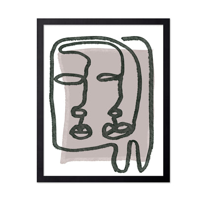 Dual Line Faces No2