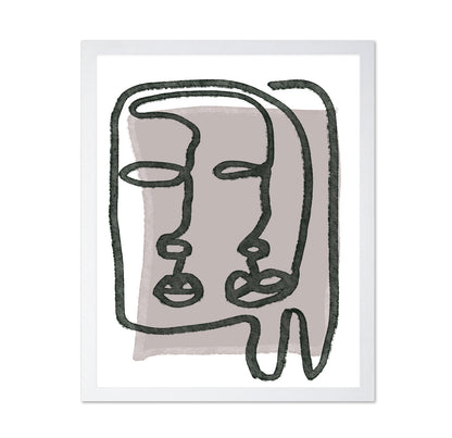 Dual Line Faces No2