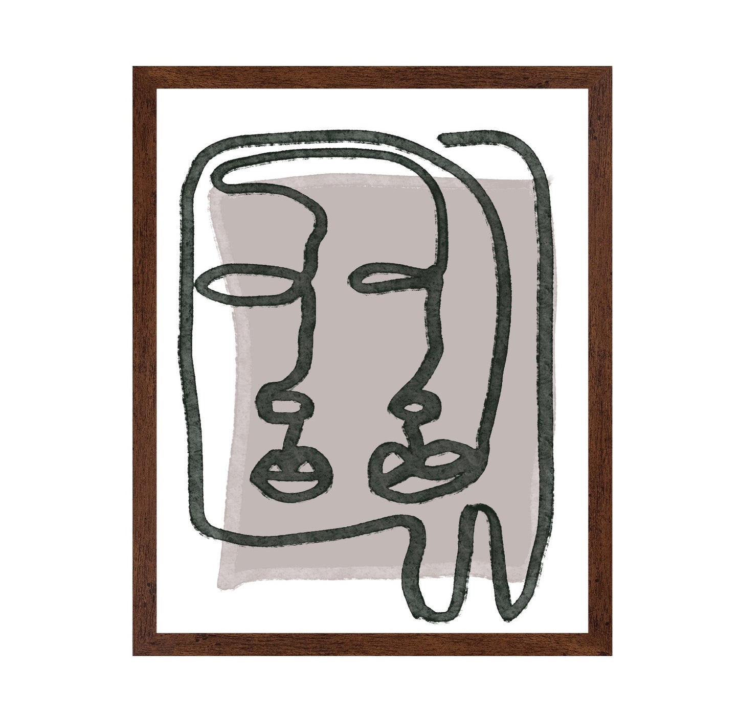 Dual Line Faces No2