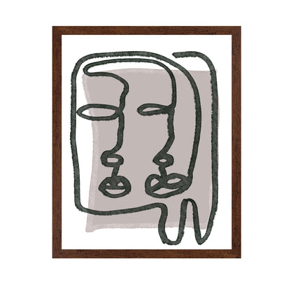Dual Line Faces No2
