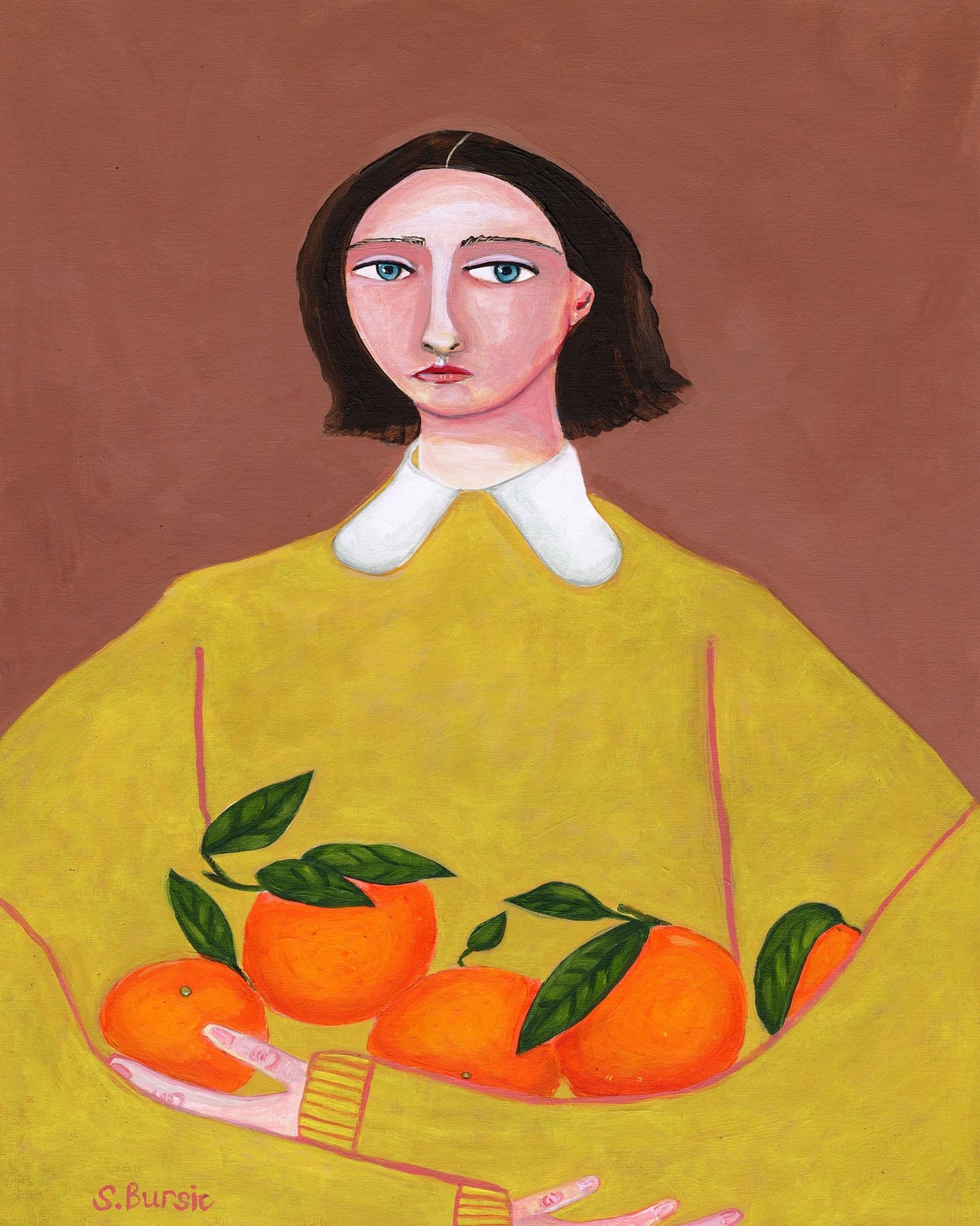 Holding Oranges