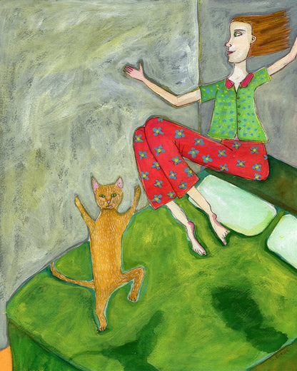 Playful Cat Dance