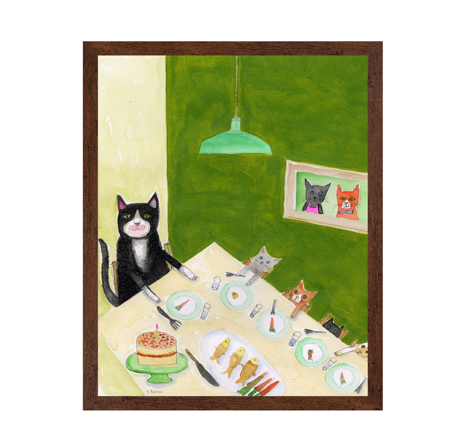 Cat Dinner Party