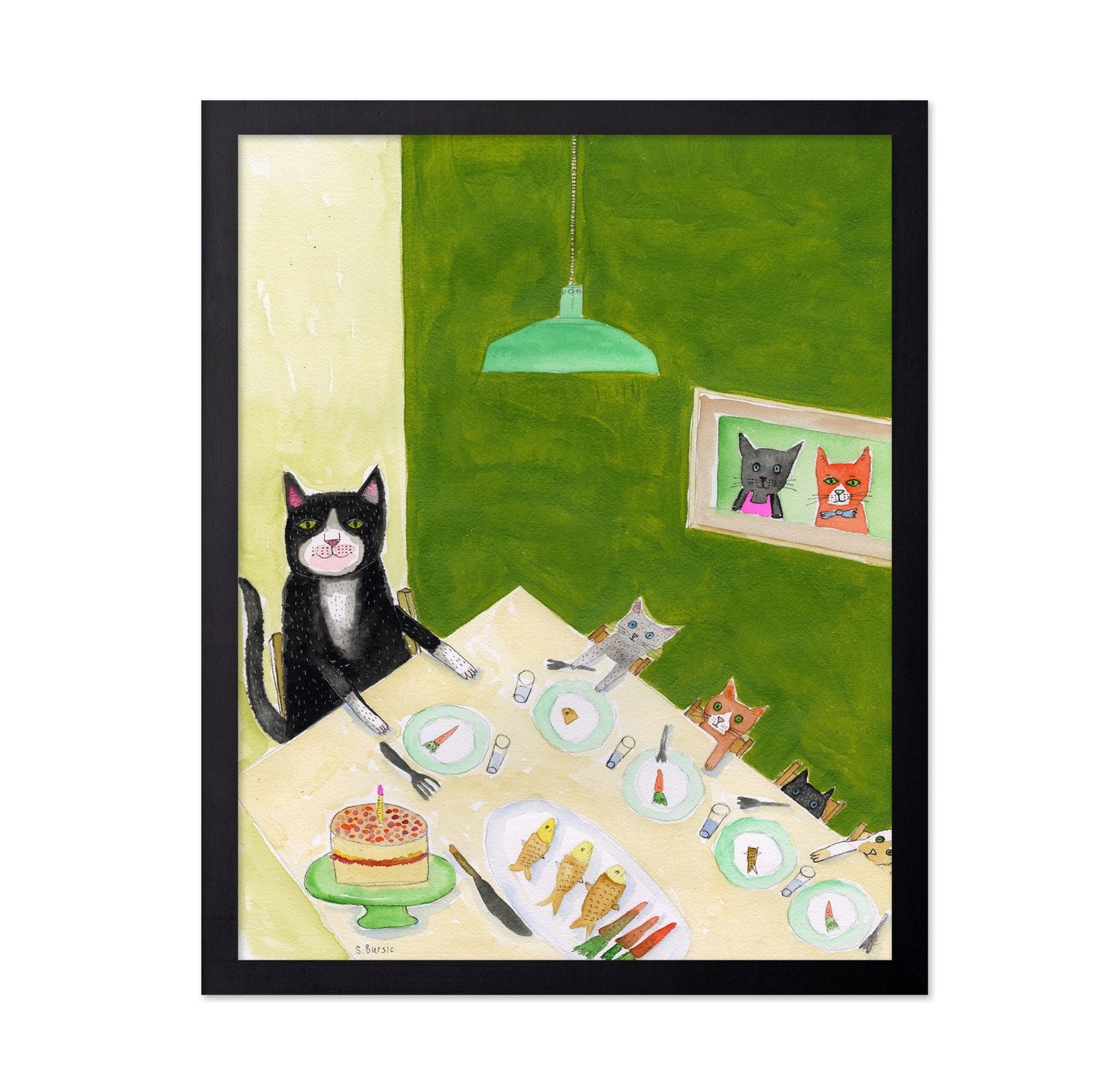Cat Dinner Party