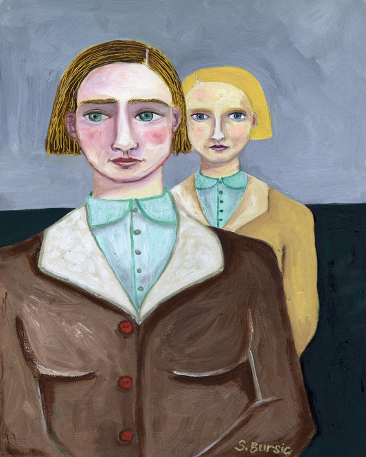 Two Women Portrait No1