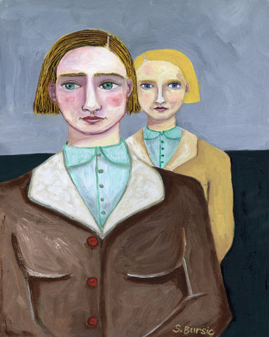 Two Women Portrait No1