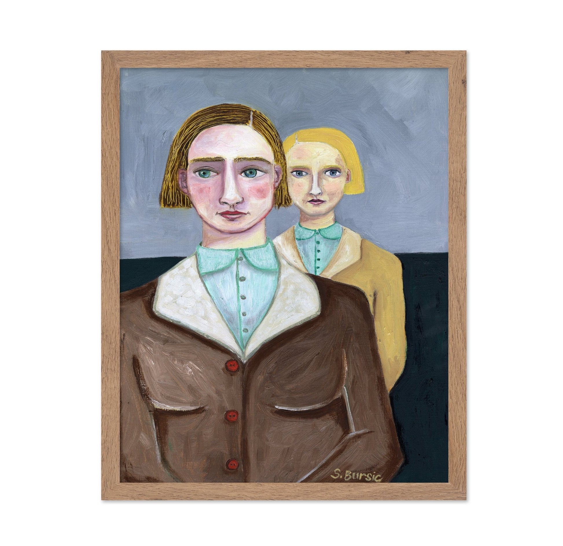 Two Women Portrait No1