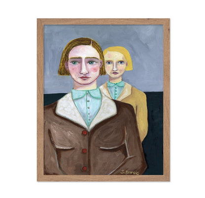 Two Women Portrait No1