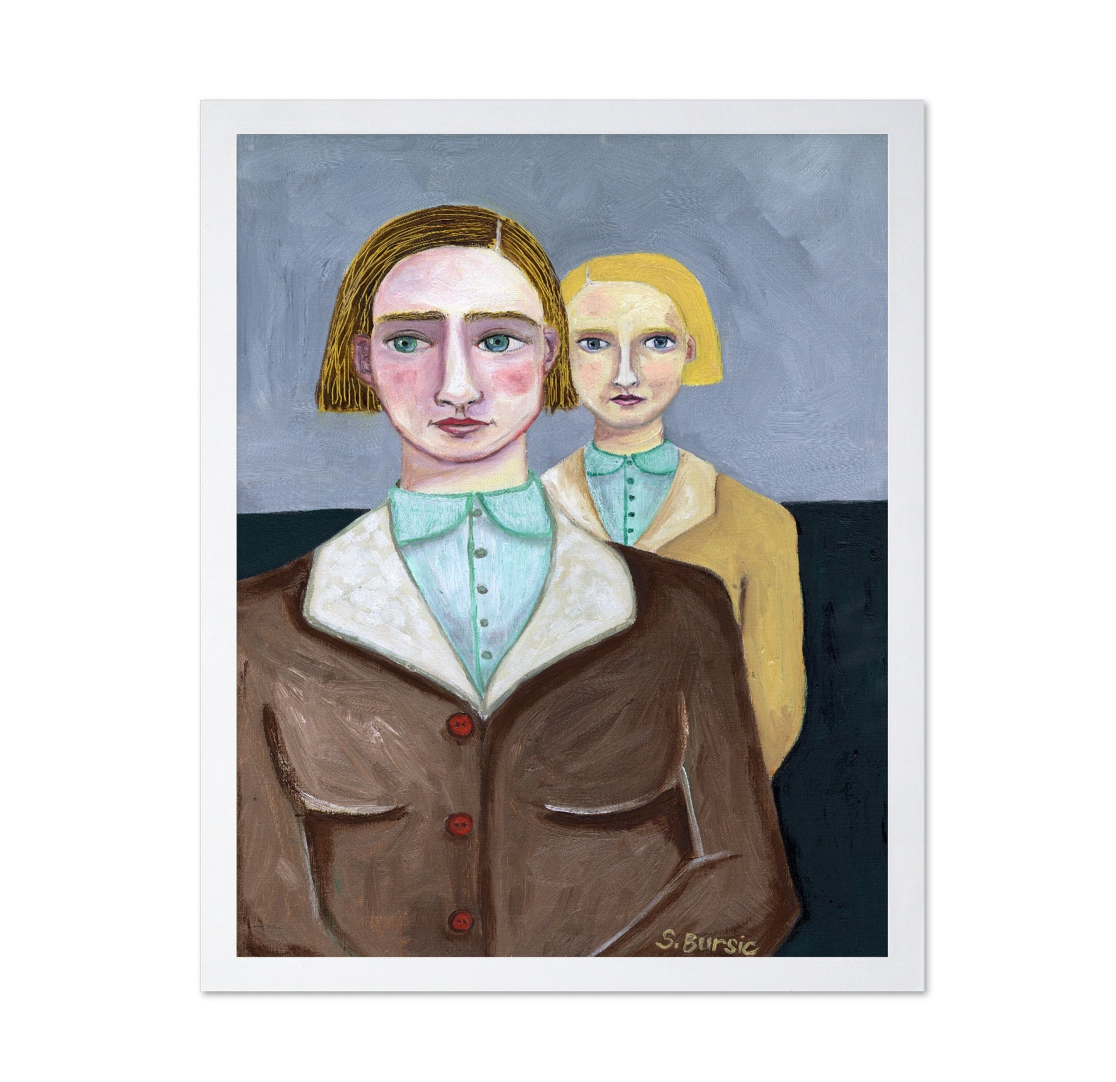 Two Women Portrait No1