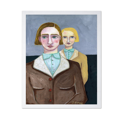 Two Women Portrait No1