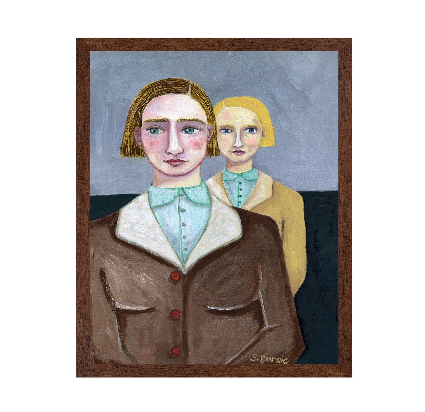 Two Women Portrait No1