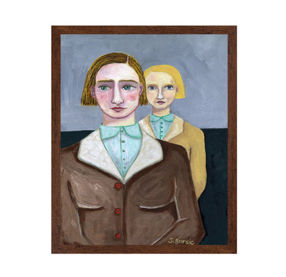 Two Women Portrait No1