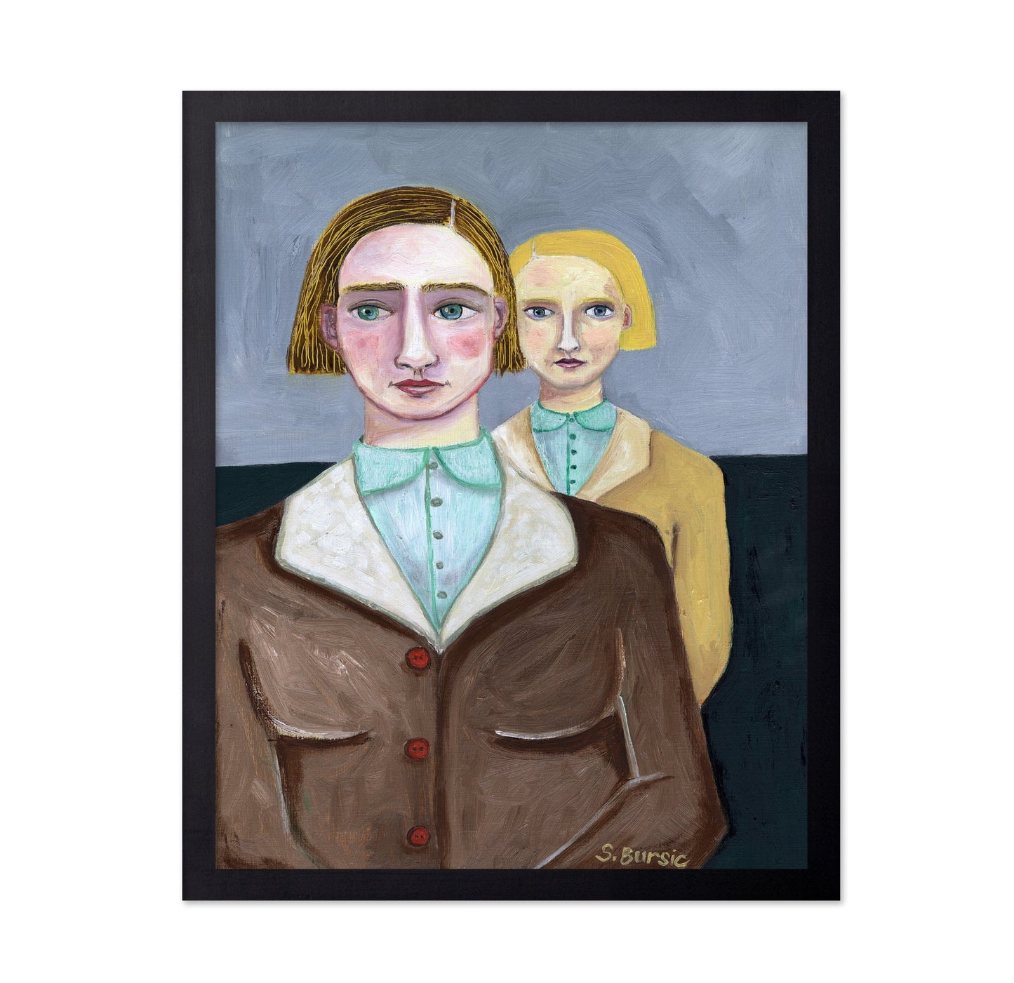 Two Women Portrait No1