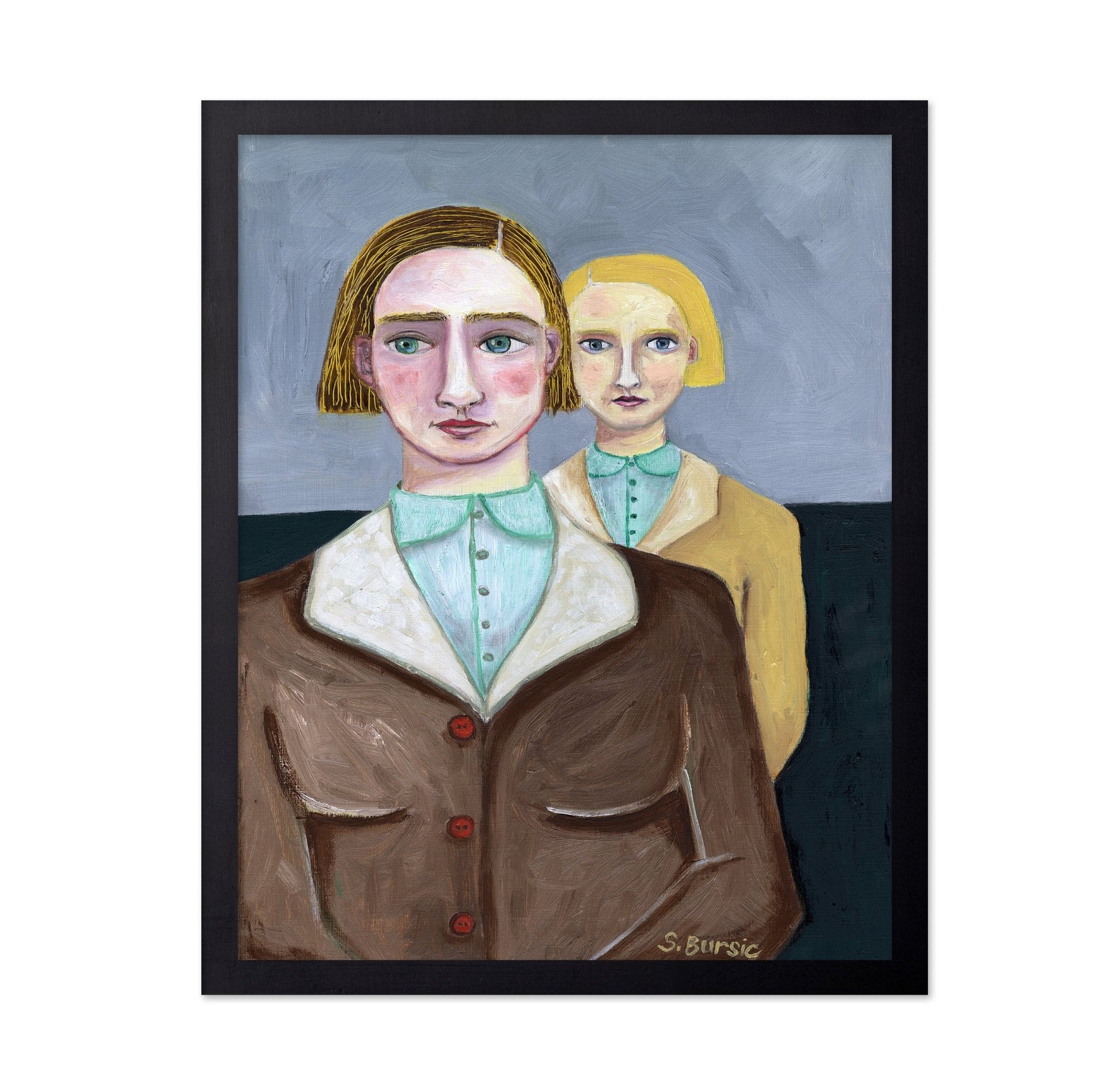 Two Women Portrait No1