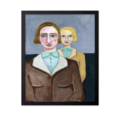 Two Women Portrait No1