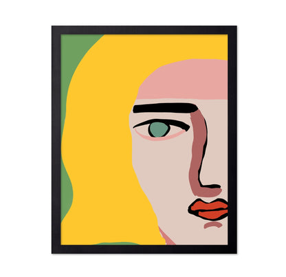Minimal Face Closeup