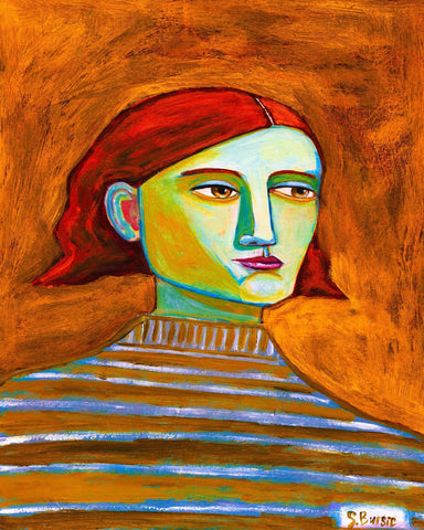 Color Split Portrait No2