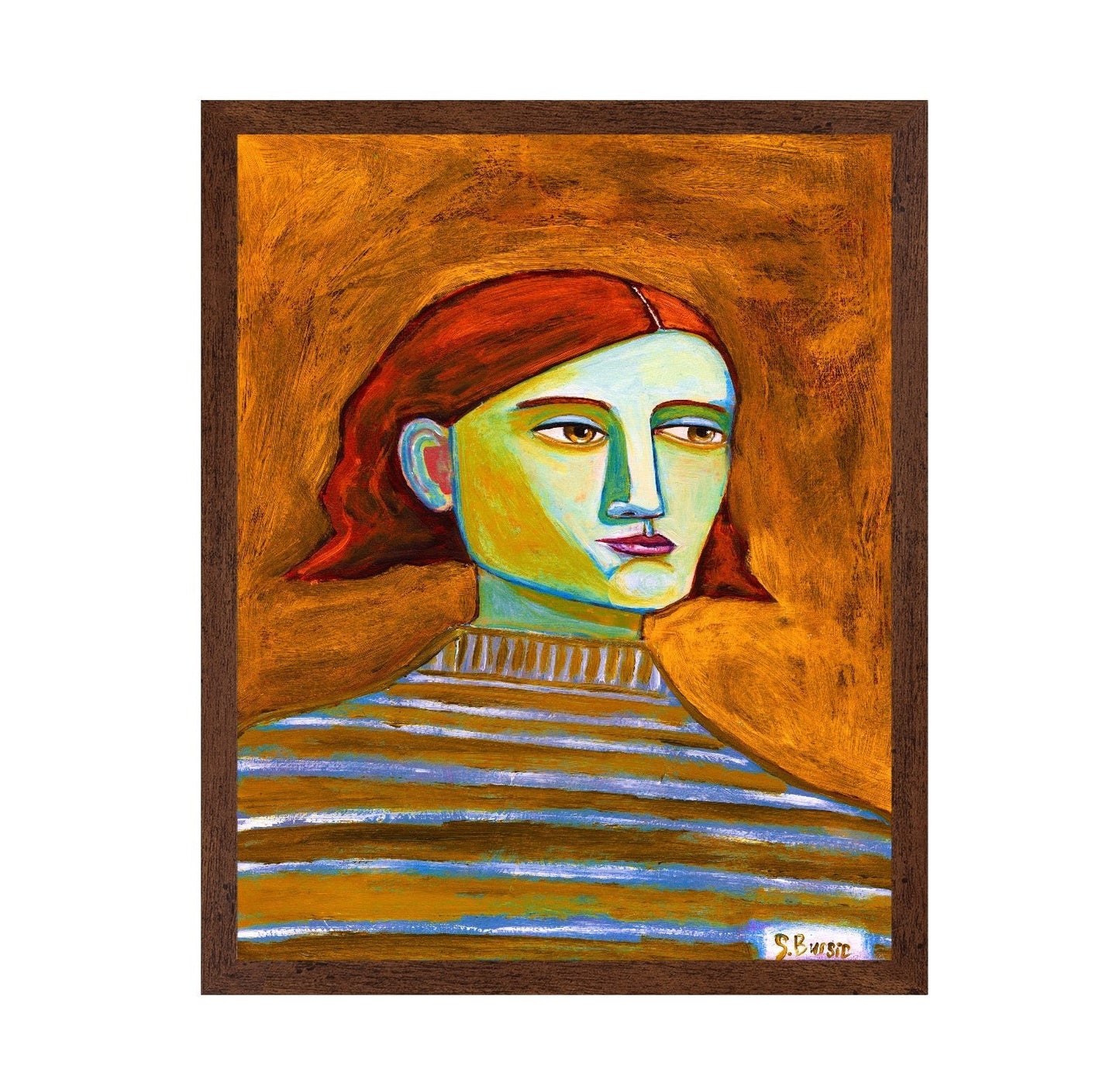 Color Split Portrait No2