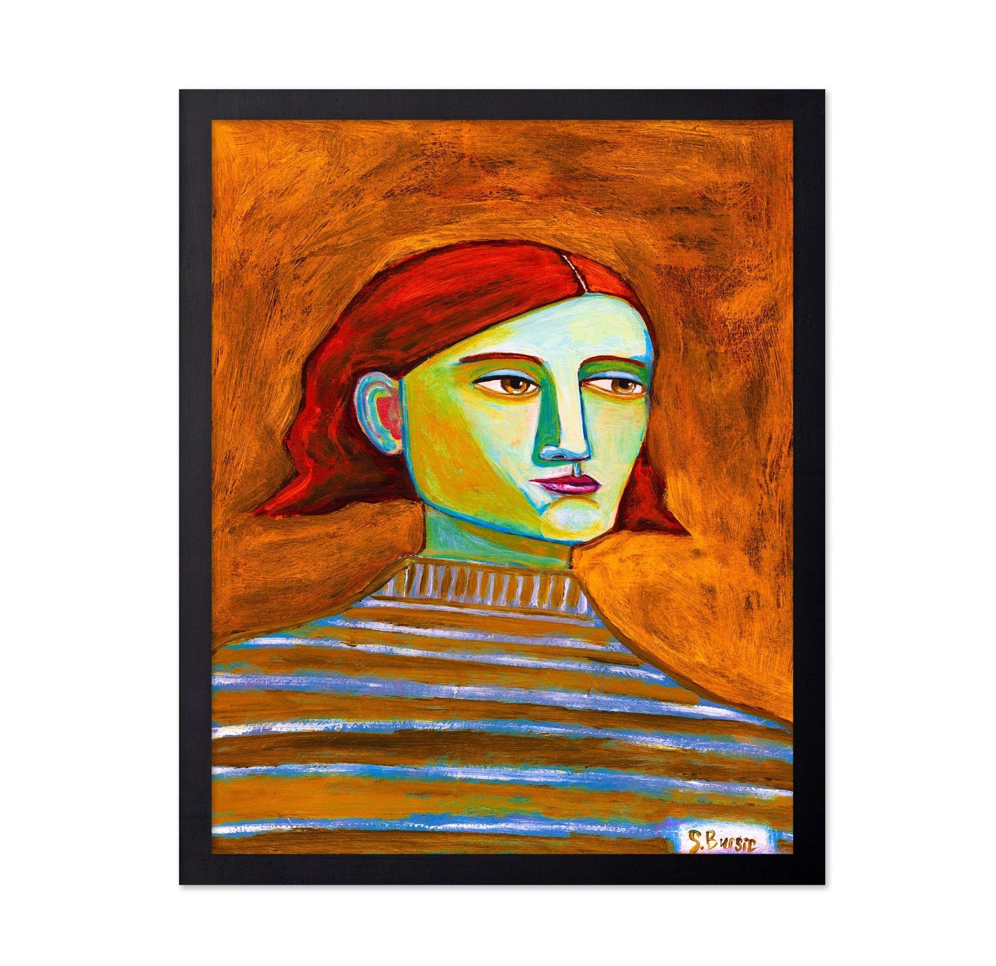 Color Split Portrait No2