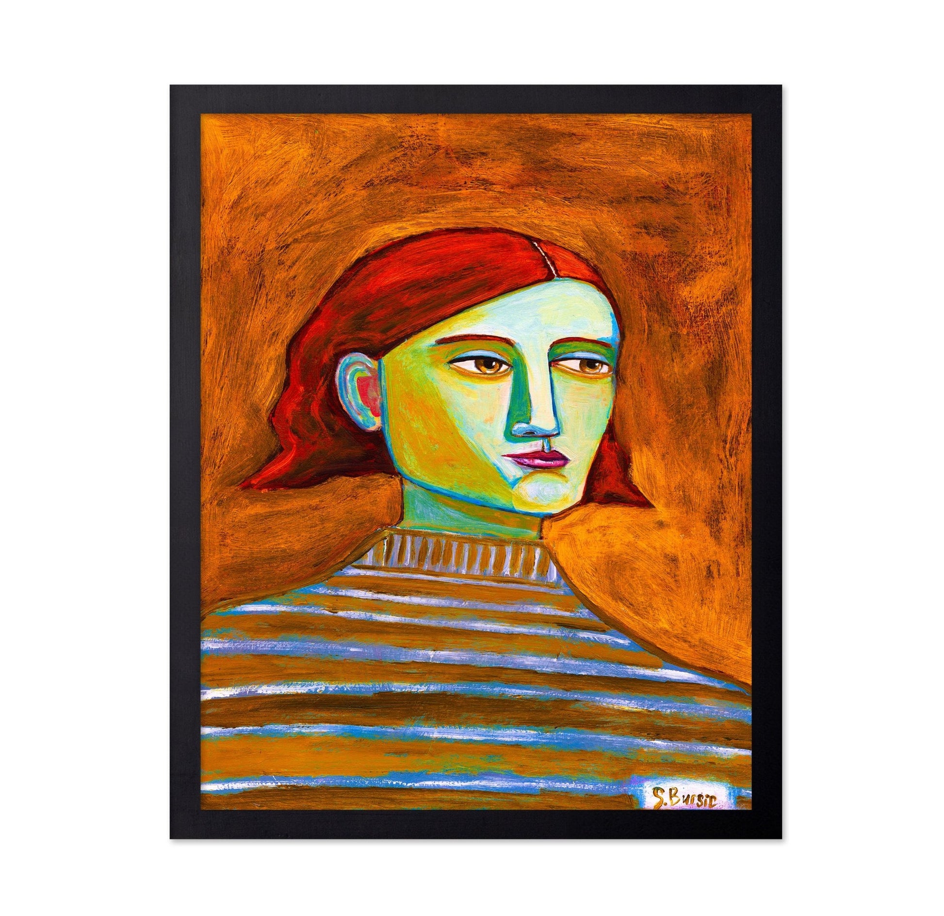 Color Split Portrait No2