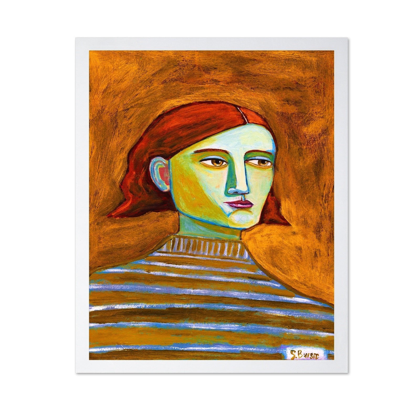 Color Split Portrait No2