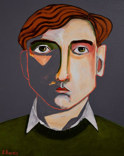 Split Face Portrait No1
