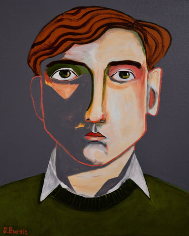 Split Face Portrait No1