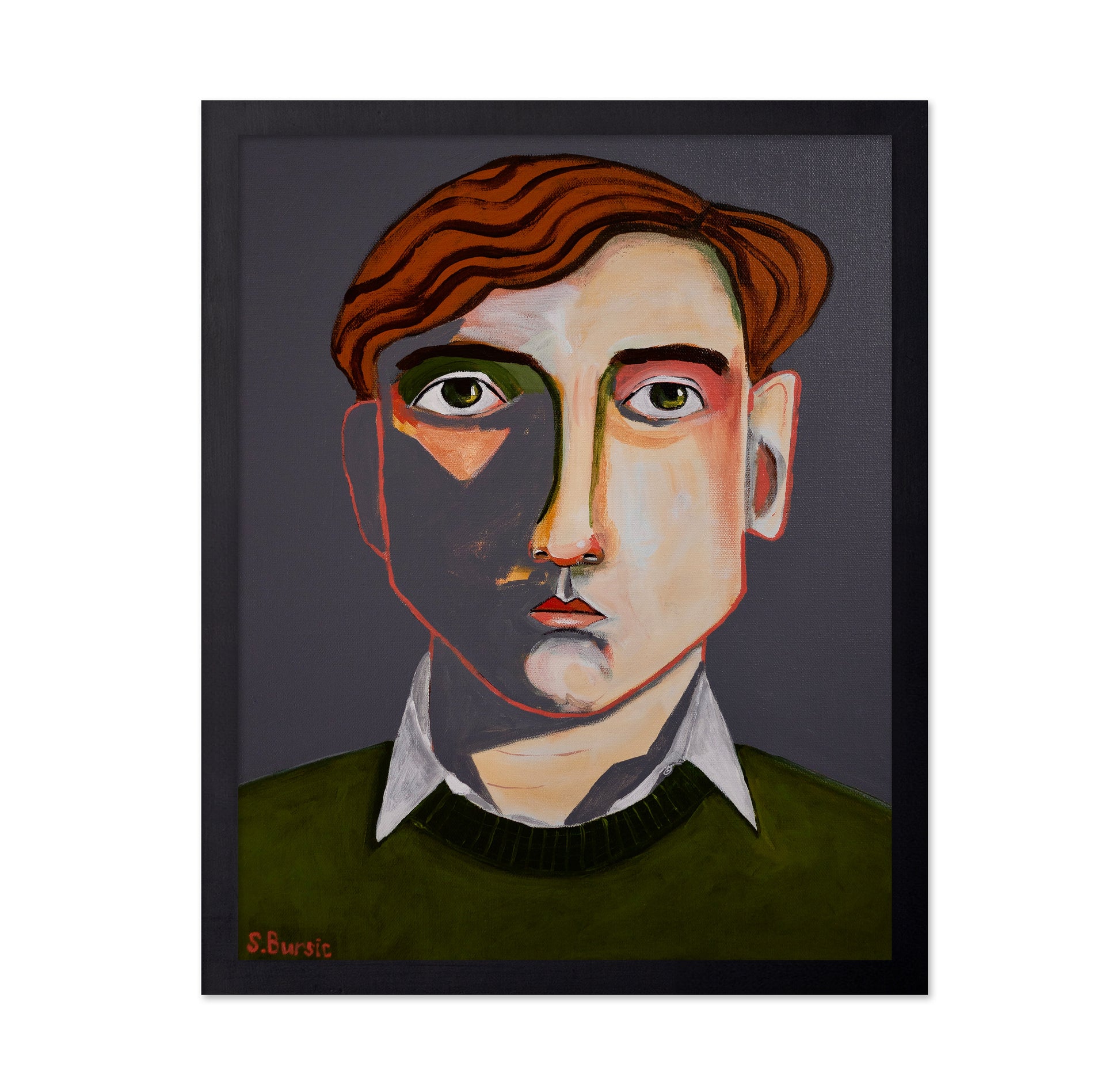 Split Face Portrait No1