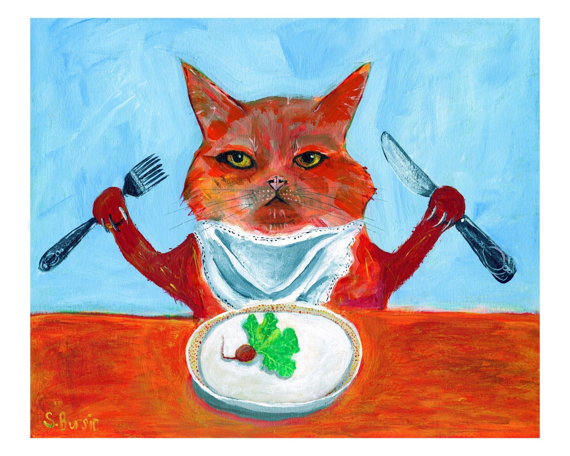 Hungry Cat Table