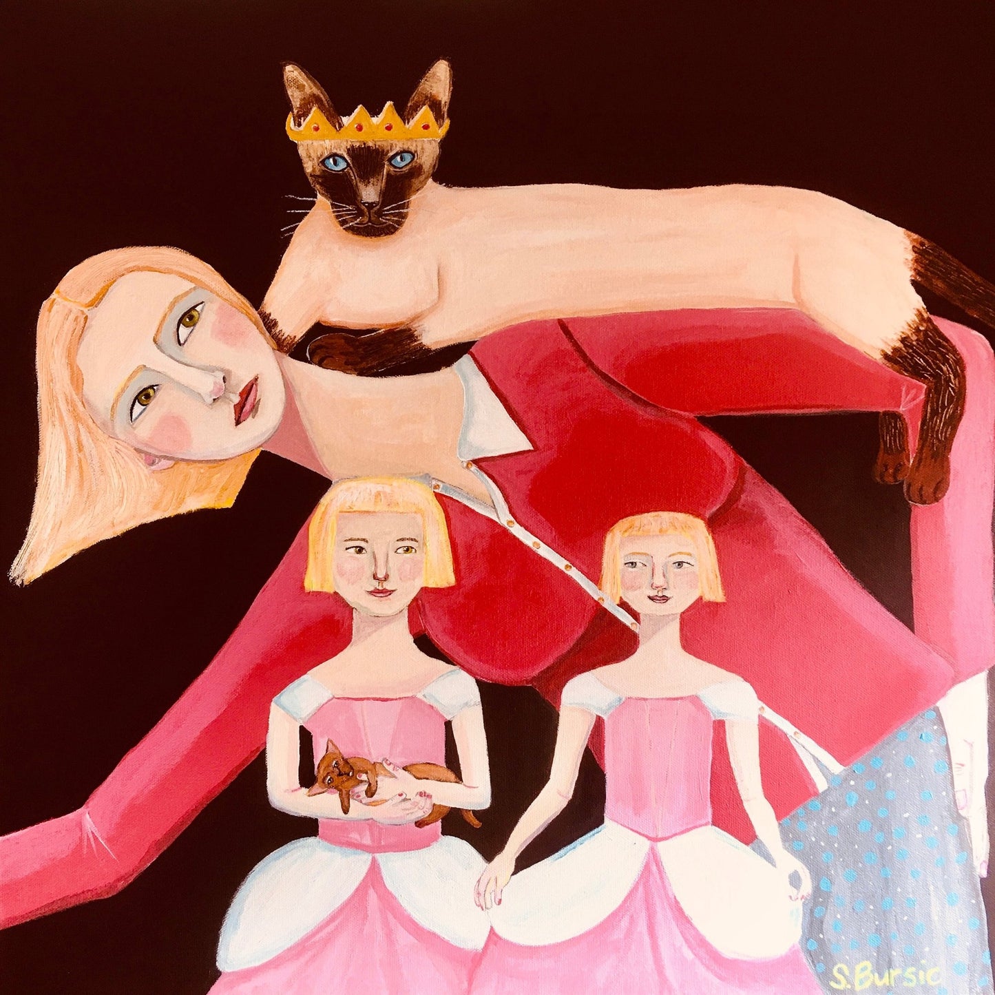 Royal Cat Family