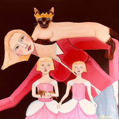 Royal Cat Family