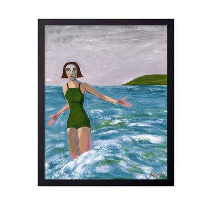 Woman In Sea