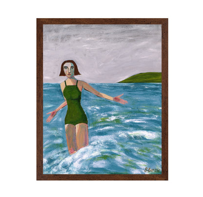 Woman In Sea