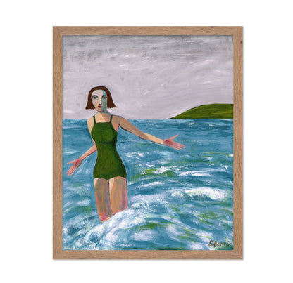 Woman In Sea