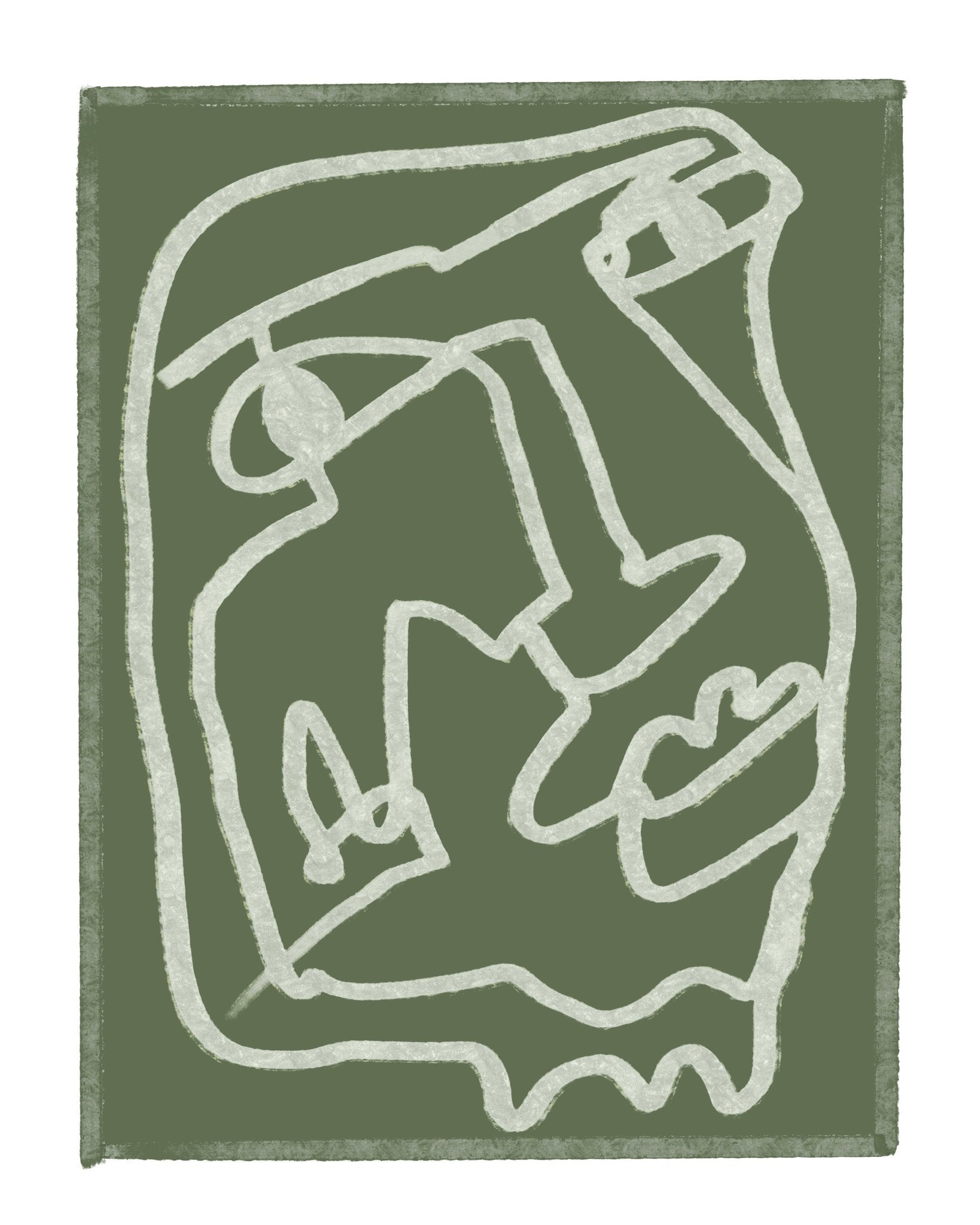 Minimal Line Figure No1