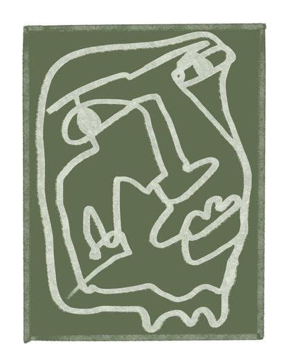 Minimal Line Figure No1