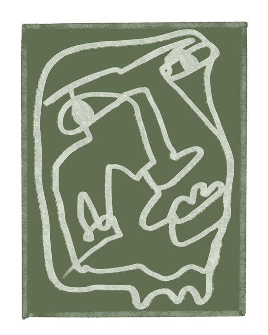 Minimal Line Figure No1