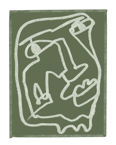 Minimal Line Figure No1