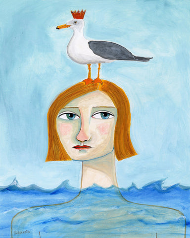 Seagull Crown Portrait