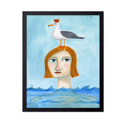Seagull Crown Portrait