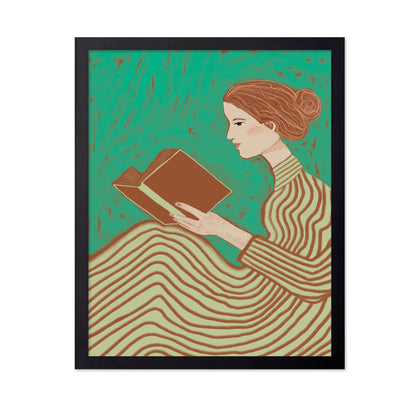 Woman Reading Book No1