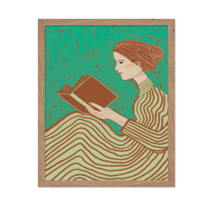 Woman Reading Book No1