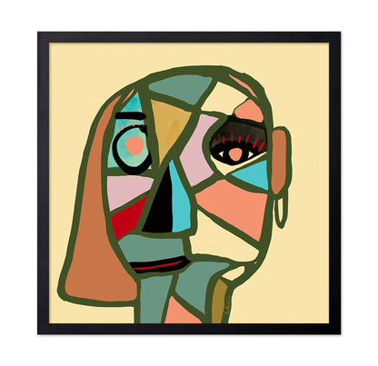 Abstract Face Mosaic