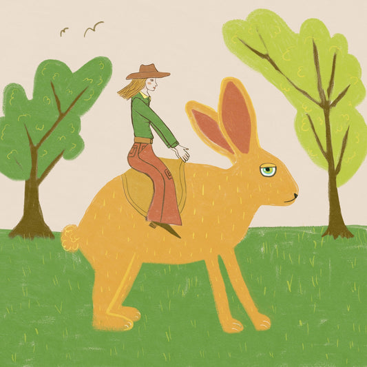 Cowgirl Rabbit Ride
